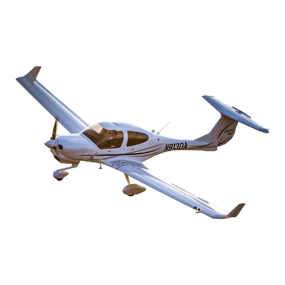 Diamond Aircraft DA 40 Airplane Flight Manual