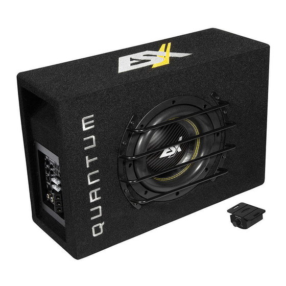ESX QUANTUM QXB6A Manual