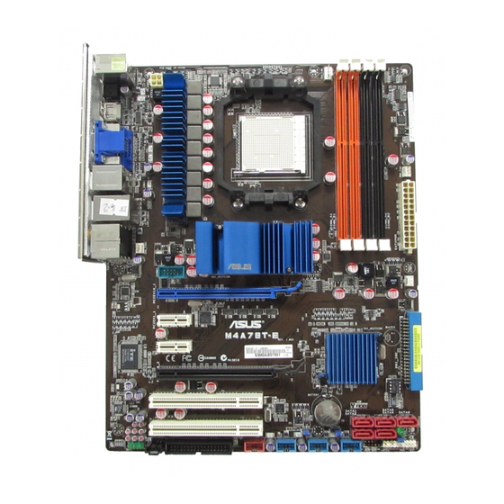 Asus M4A78T-E - Motherboard - ATX User Manual