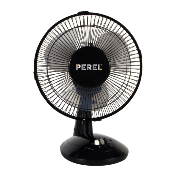 Perel Perel CFAN0325 Desk Fan Manuals