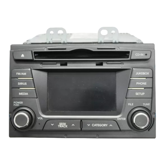 Kia Optima Quick Start Manual