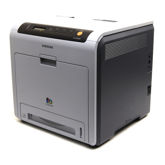 Samsung CLP-660N Service Manual