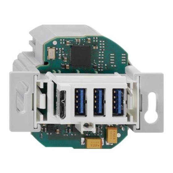 Rutenbeck USB 4xUp Mounting Instructions