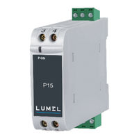 Lumel P15 User Manual