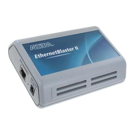 Altera EthernetBlaster Communications Cable PL-ETH2-BLASTER User Manual