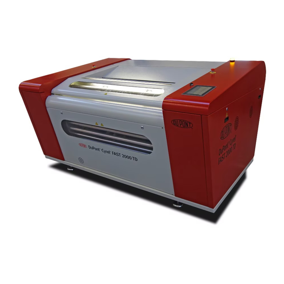 Du Pont Cyrel FAST 2000TD Operation Manual