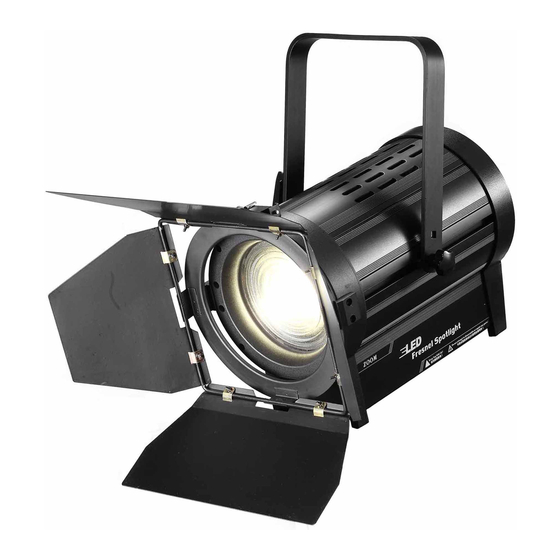 Event Lighting F100WWMZ User Manual