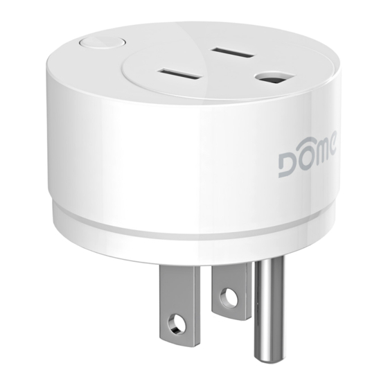 User Manuals: Elexa DOME DMOF1 On/off Plug-In Switch
