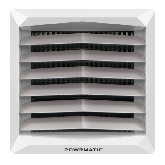 Powrmatic WX Series User, Installation & Servicing Manual