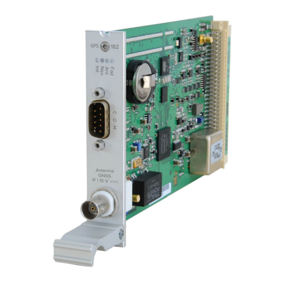 Meinberg IMS-GPS182 Setup Manual