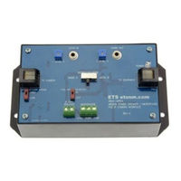 Ets SMA1-MPEA Instructions