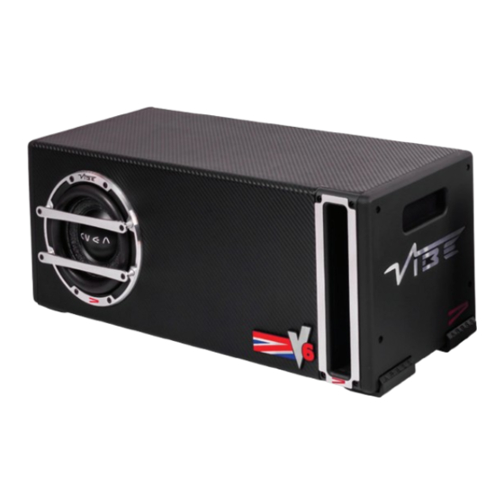 Vibe Vented 6 Quick Start Manual