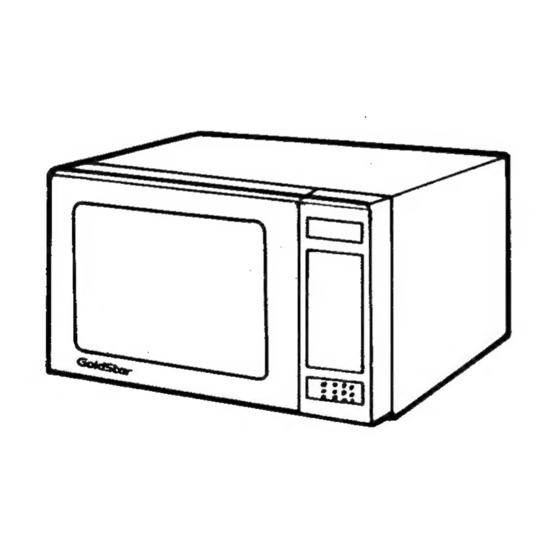 Goldstar MA-851MD Owner's Manual