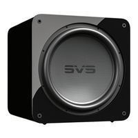 SVS Sound Revolution PB17-Ultra Owner's Manual