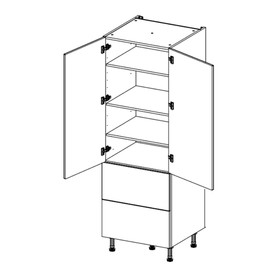 Wren Kitchens INFINITY PLUS 600 Fittings Manual
