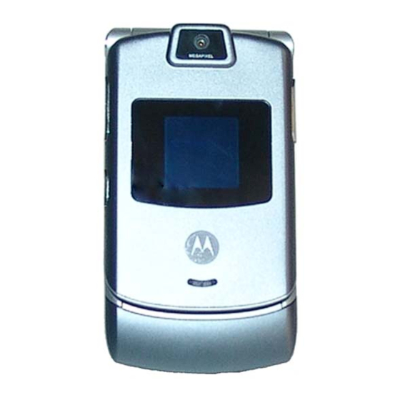 Motorola V3m Service Manual