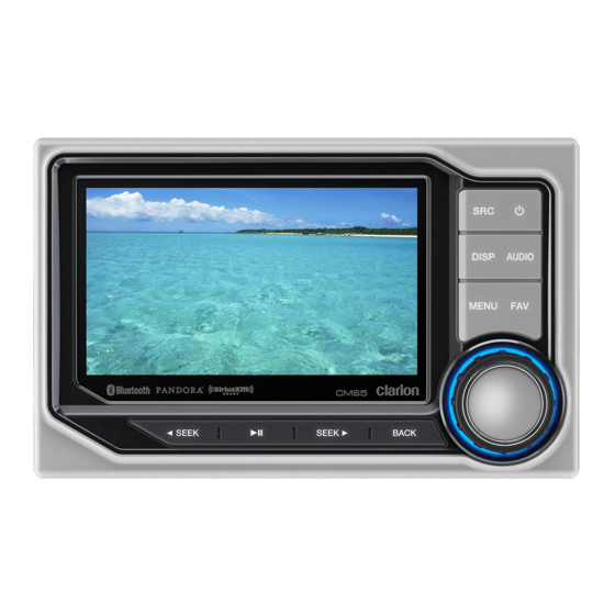 Clarion CMS5 Owner's Manual