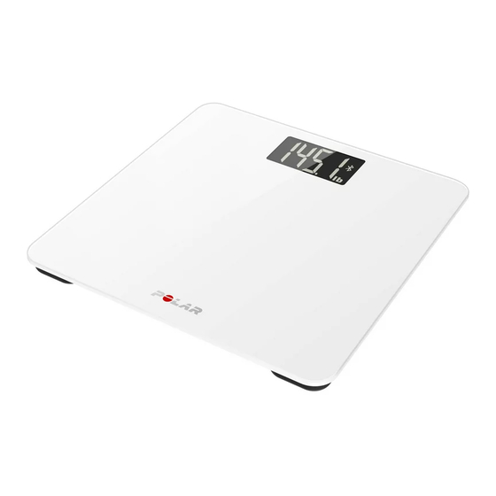 Polar Electro balance User Manual