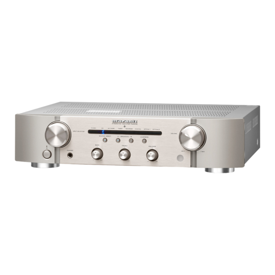 Marantz PM-6006 Owner's Manual
