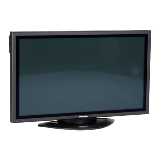 Panasonic TH-42PH10EK Operating Instructions Manual