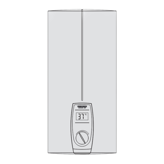 STIEBEL ELTRON DEL 18 SL i 25A Operating And Installation Instructions