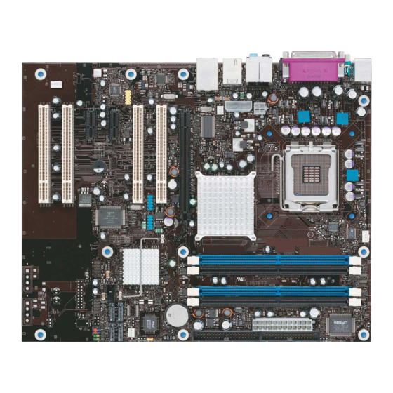 Intel D925XECV2 Quick Reference
