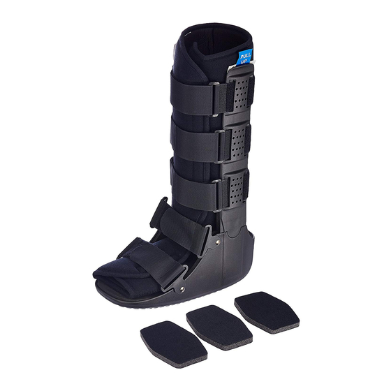 medi protect.Walker boot Manual