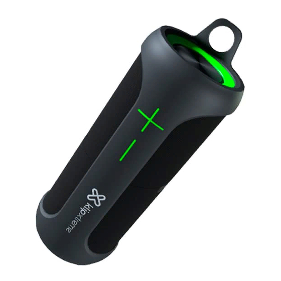 Klip Xtreme KBS-800 Wireless Speaker Manuals