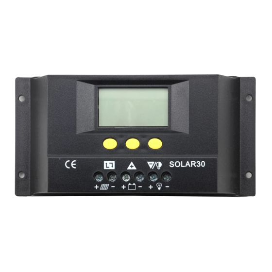 Renogy PWM30CC-LCD Manual