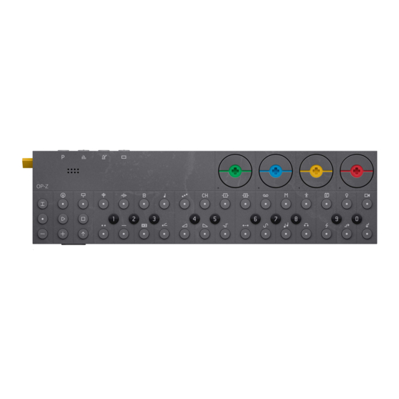 teenage engineering OP–Z Quick Start Manual