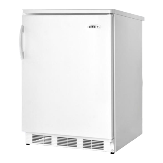 Summit Appliance accucold FF6 Series Manuals