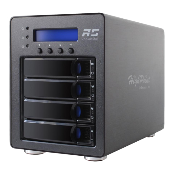 HighPoint RocketStor RS6124V User Manual