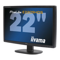 Iiyama ProLite E2209HDS-1 User Manual