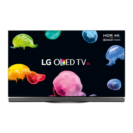 LG OLED55E6V-T Manual