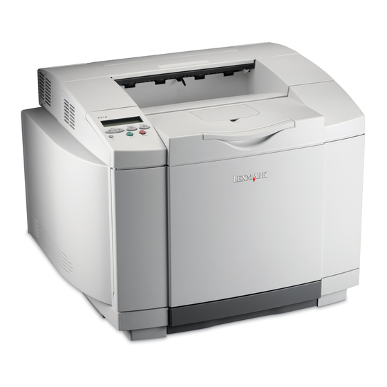 Lexmark C510 User Reference Manual