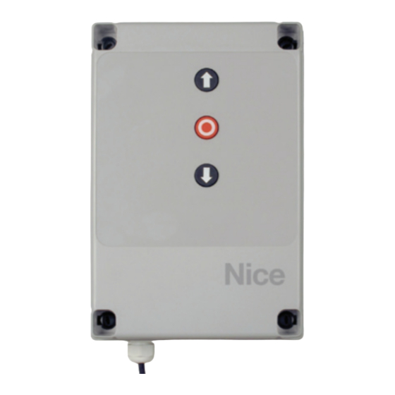 Nice NDCC4001 Quick Reference Manual