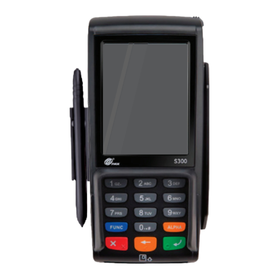 PAX S300 Semi-Integrated Quick Reference Manual