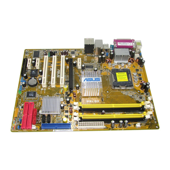 Asus P5LD2 Troubleshooting Manual
