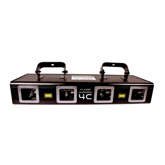 X-laser Aurora 4C Product Manual And User Manual