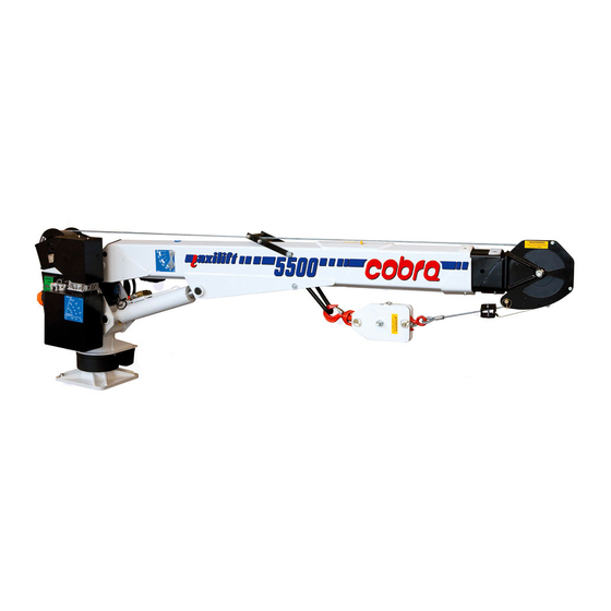 Cobra Maxilift 5500 Use And Maintenance Manual