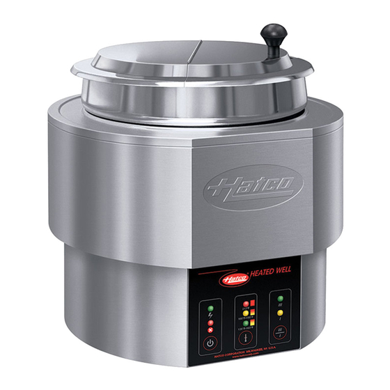 Hatco HEATMAX RHW Series Installation And Operating Manual