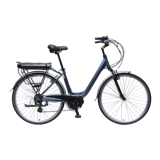 Denver Orus E-Times City 8000HM-X7 Instructions For Use And Maintenance Manual