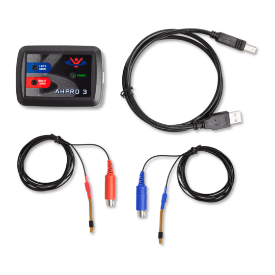 Lucid Audio America Hears AHPRO 3 Manual