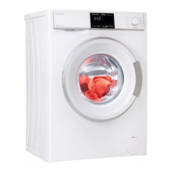 Sharp ES-HFB714AWA-DE Washing Machine Manuals