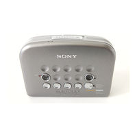 Sony Walkman WM-EX405 Service Manual