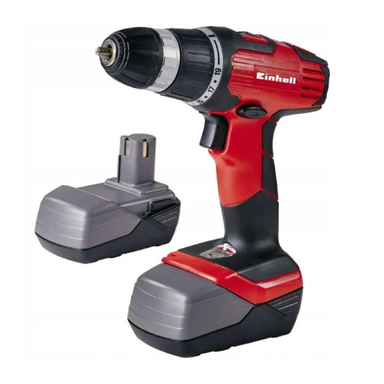 EINHELL BT-CD 18/3 Original Operating Instructions