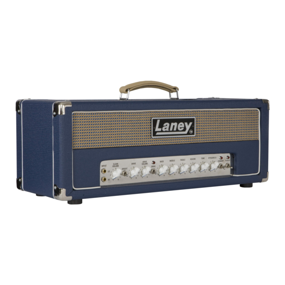 Laney LION HEART L50H Guitar Amp Head Manuals