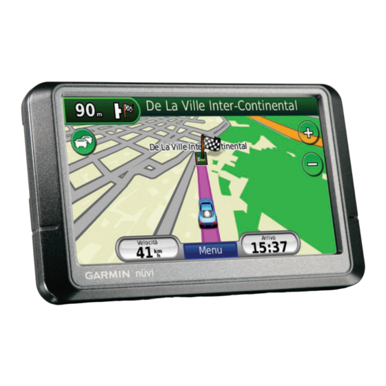 Garmin niv 205 Manuale Utente