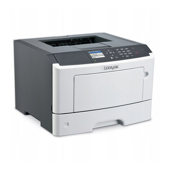 Lexmark MS315 Service Manual