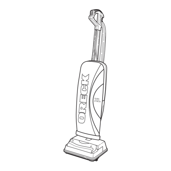 Oreck XL U4140HH User Manual